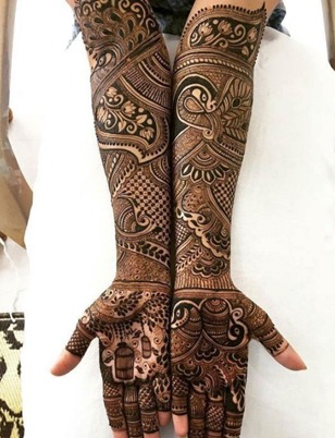 Traditional Mehndi Design